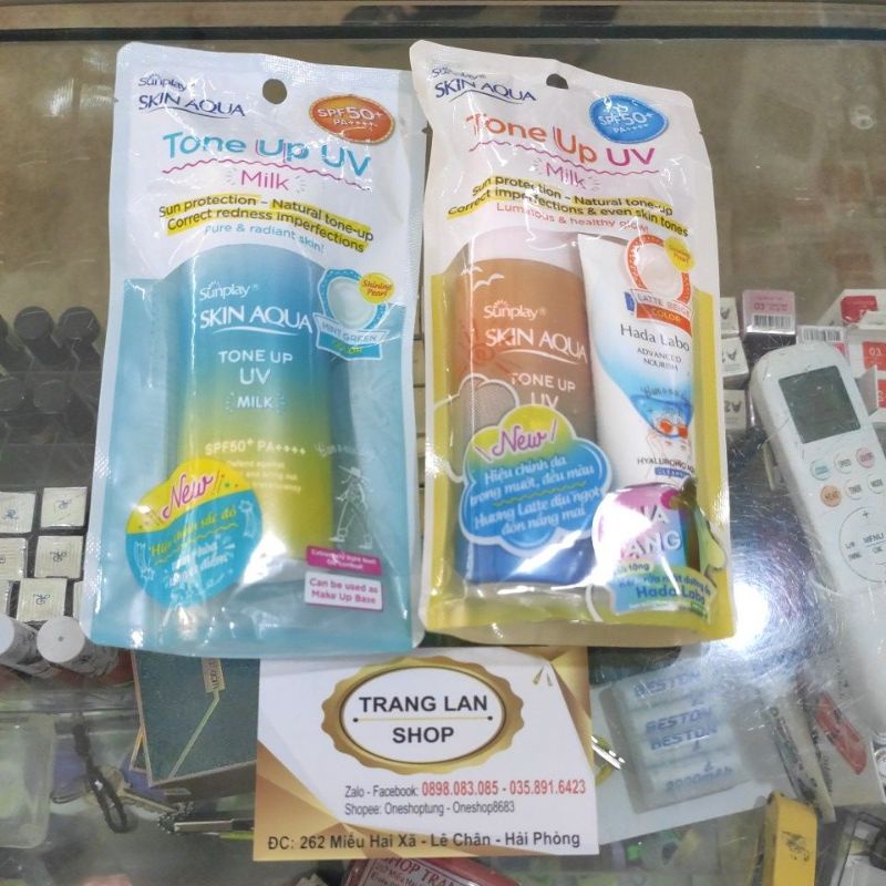 Sữa chống nắng hiệu chỉnh sắc da - Sunplay Skin Aqua Tone Up UV