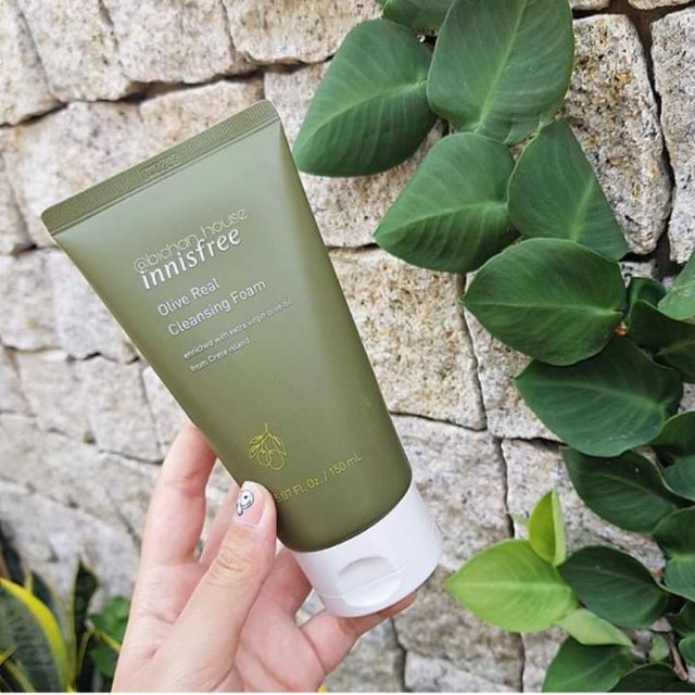 Sữa Rữa Mặt INNISFREE Olive Real Cleansing Foam