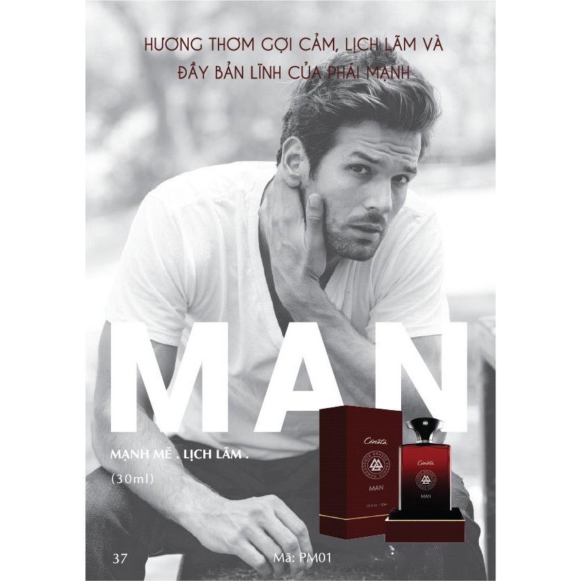 Nước Hoa Nam Cenota Man Mạnh Mẽ Nam Tính 30ml | BigBuy360 - bigbuy360.vn