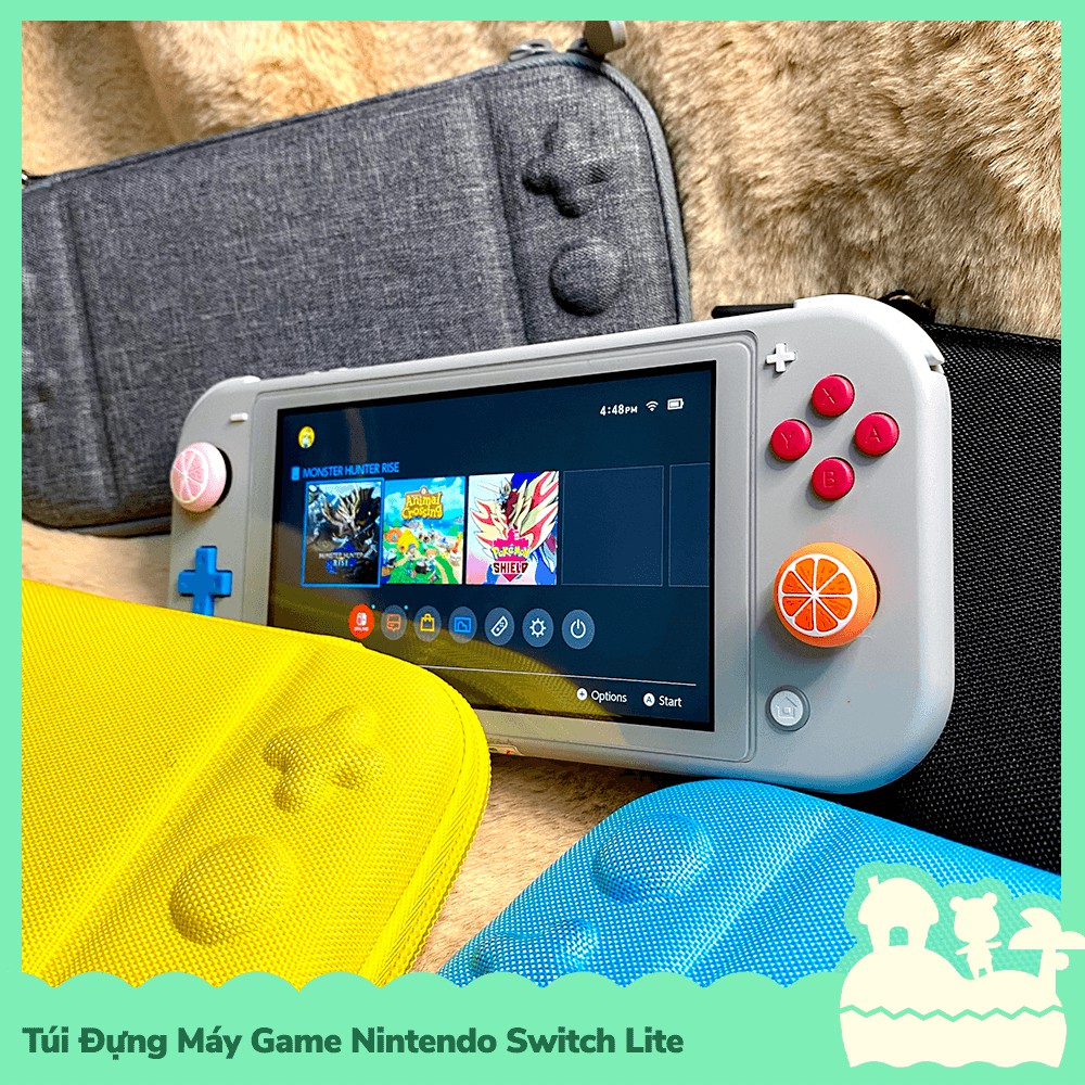 [Sẵn VN] Túi Đựng Máy Game Cầm Tay Nintendo Switch Lite Trơn Nhiều Màu | BigBuy360 - bigbuy360.vn