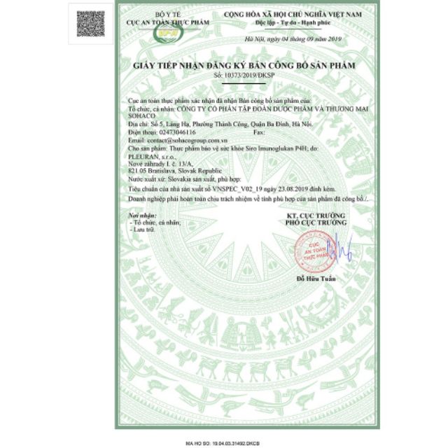 [Mua từ 2h giá tốt nhé] IMUNOGLUKAN tăng cường sức đề kháng cho bé | Thế Giới Skin Care