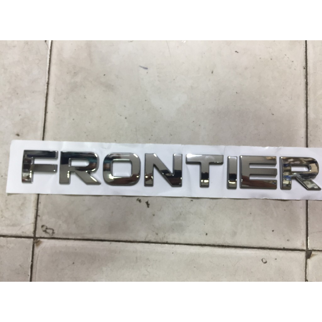 Chữ THACO Chữ FRONTIER mạ inox