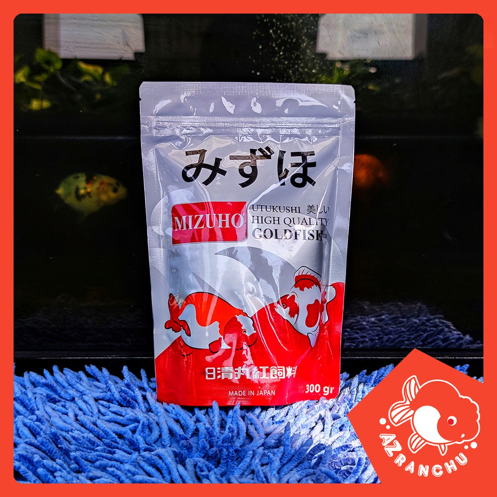 Thức ăn cá Mizuho Gold Fish [AZRanchu] | Cám chuyên dụng cho cá Vàng (300g)