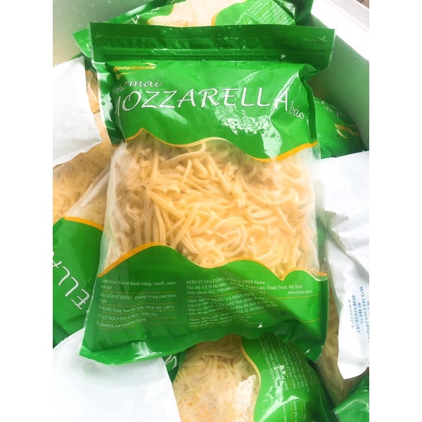 phomai mozzarella bào sợi ( Hàng lạnh chỉ giao Nha Trang hoả tốc)