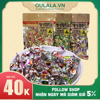 Thịt Bò Khô Hình Viên Kẹo 130g