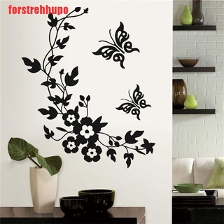 Sticker Dán Trang Trí Tủ Lạnh Hình Bướm 3d