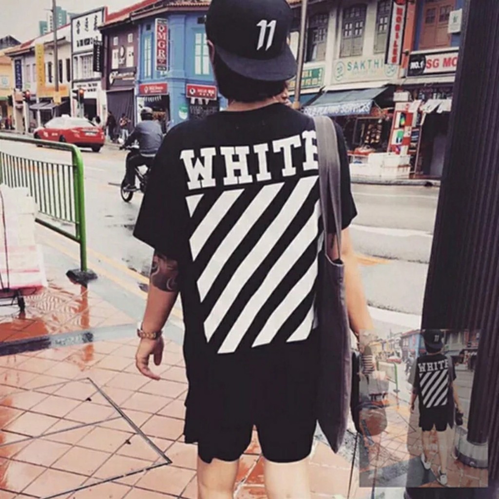 Áo thun Stee OFF WHITE STREAKY Unisex