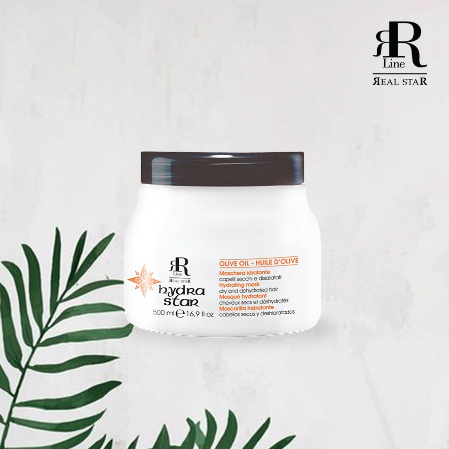 Dầu hấp chăm sóc tóc khô và hư tổn Rrline Hydra Star Mask 500ml