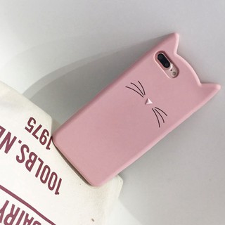 Ốp lưng tai mèo cho điện thoại iPhone 8/ 8 plus