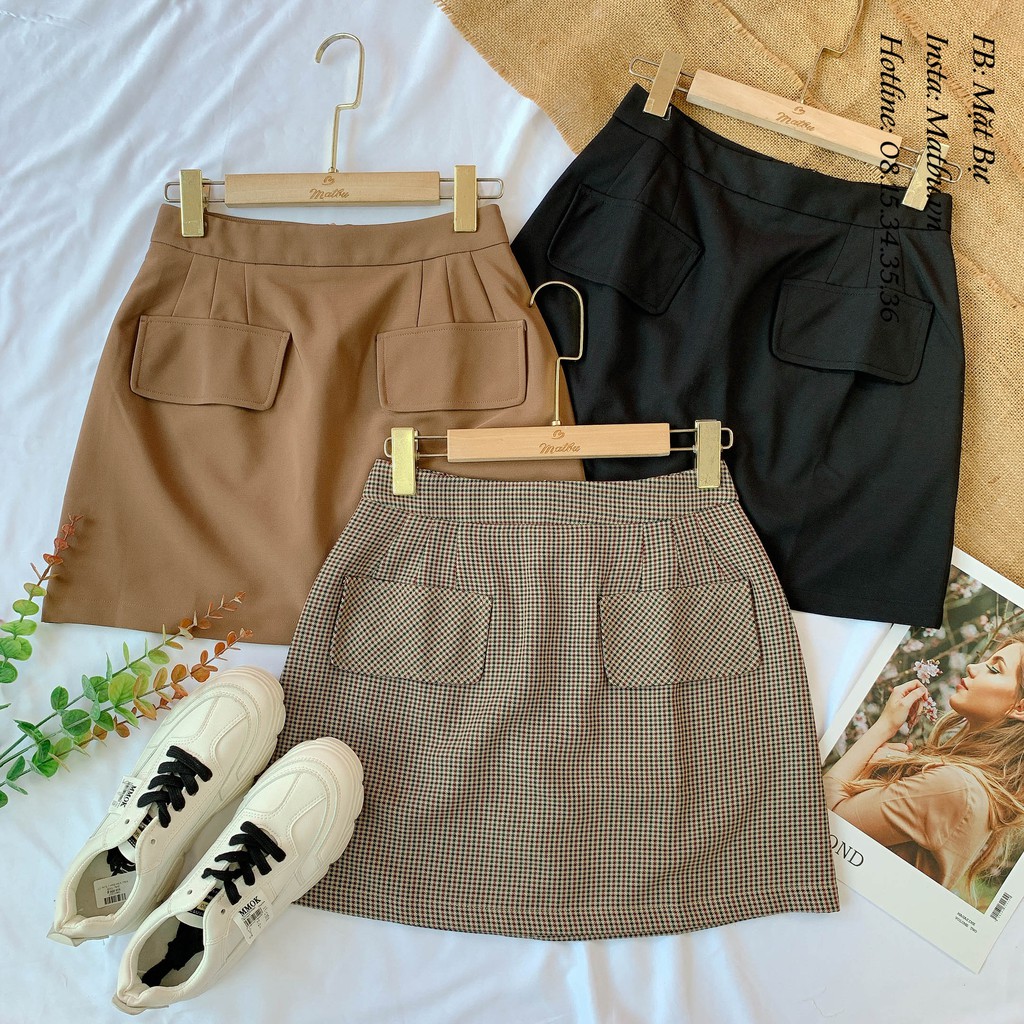 CV chữ A 2 nắp túi trước