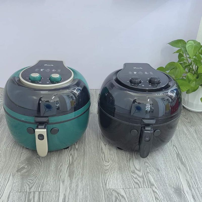 Nồi chiên không dầu P Home 8L siêu to, nướng được cả con gà to