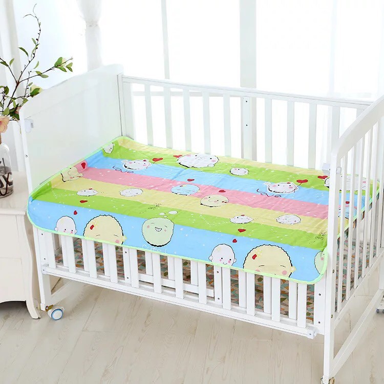 [XẢ KHO]-THẢM LÓT CHỐNG THẤM MUJ XUẤT NHẬT-5 LỚP 100% COTTON, KT 80X120cm-Hàng loại 1