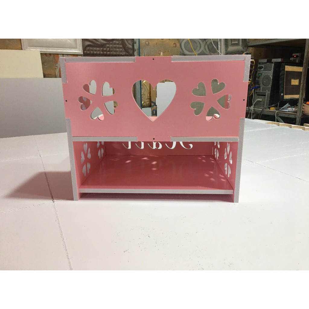 Kệ để chân Nail màu hồng hình Hello Kitty 2 tự tháo lắp đa năng