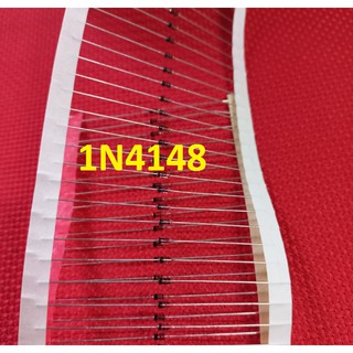 [50 CON] Diode Xung 1N4148 DIP DO-35 450mA 100V