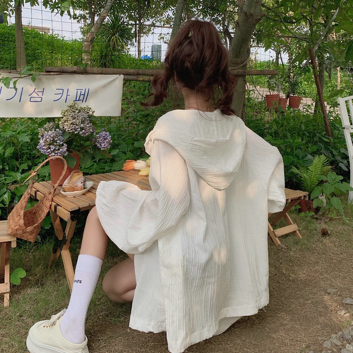 Áo Khoác Cardigan Mỏng Chống Nắng Thoáng Khí Thời Trang Mùa Hè 2022 Cho Nữ