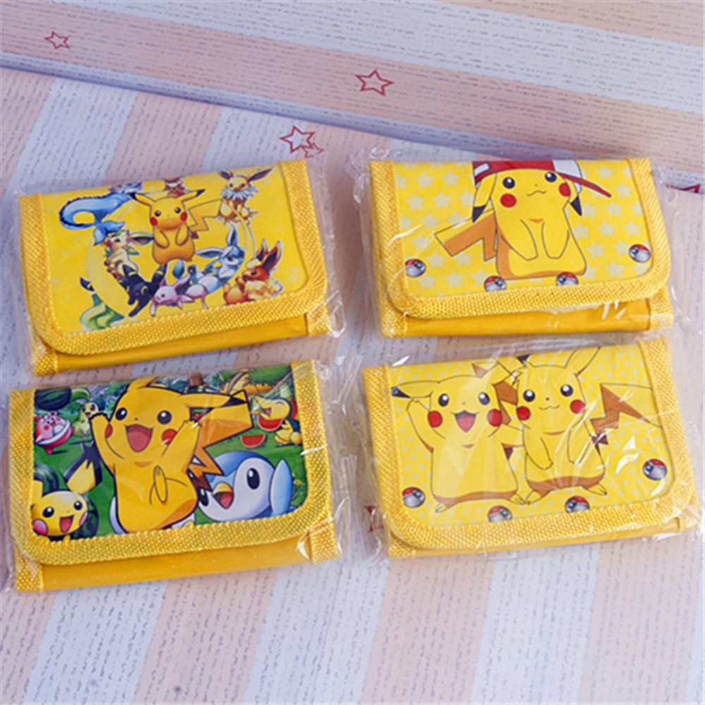 Túi ví họa tiết pikachu pokemon