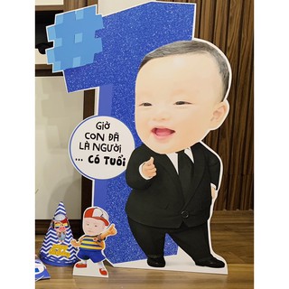 Số Tuổi Dựng Trang trí sinh nhật