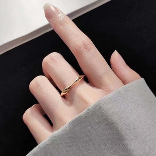 Nhẫn đeo ngón trỏ kích thước 16.5mm thời trang phong cách cho nữ