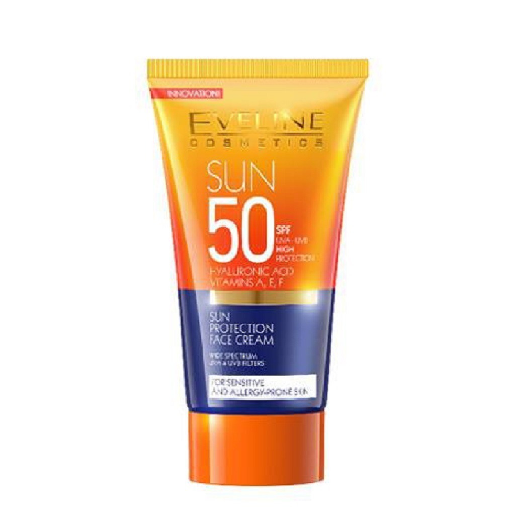 [Mã COSGLORIAT3 -8% đơn 250K] Kem Chống Nắng Eveline SPF50 50ml