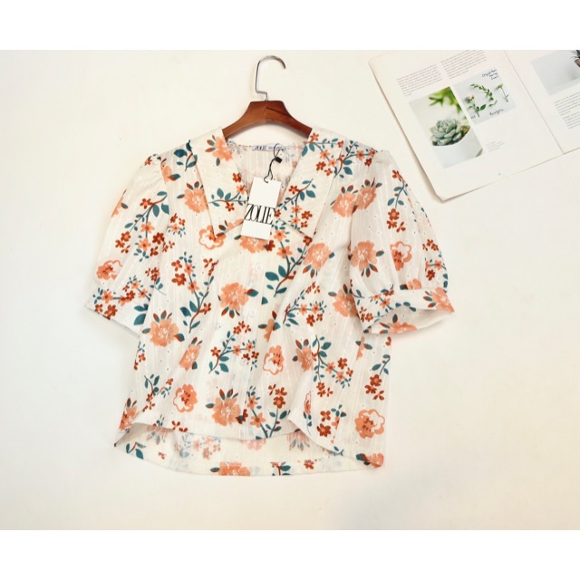 Áo Zolie thêu đục lỗ