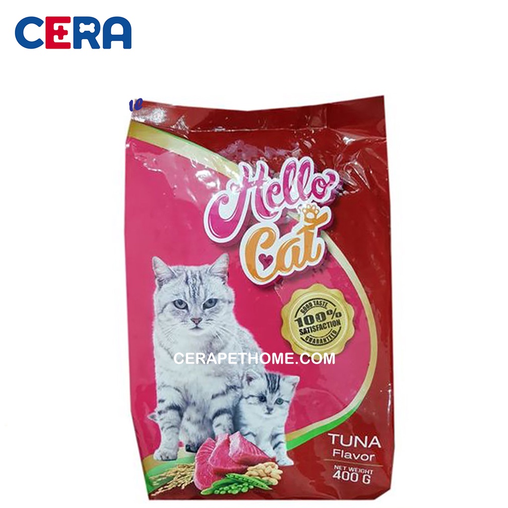 Thức Ăn Cho Mèo Mọi Lứa Tuổi - Hello Cat 400gr