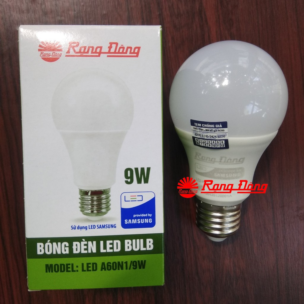 Bóng đèn Rạng Đông đui xoáy / Bóng đèn dây kẹp bình ắc quy 7W/9W/12W chip LED Samsung tiết kiệm điện – HÀNG CHÍNH HÃNG