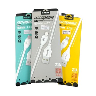 Cáp sạc CASIM A-C35 /Lighting/Micro/Type sạc nhanh và siêu bền
