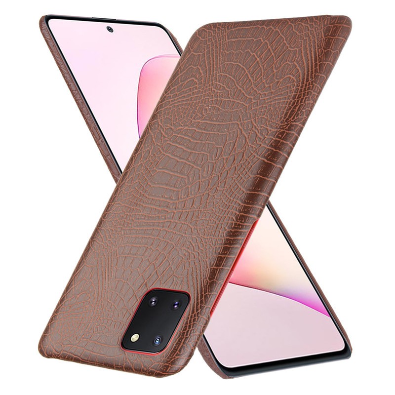 [Cao Cấp] Ốp Lưng Samsung Note 10 Lite A81 M60s Vân Da Cá Sấu
