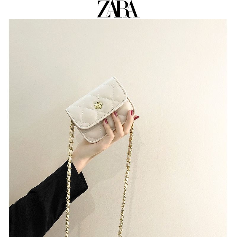 Túi Đeo Vai Hình Vuông Cỡ Nhỏ Phối Dây Xích Thời Trang Mùa Hè Sang Trọng Cho Nữ