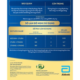 [Date 11.2024] Sữa bột Similac 5G số 1 400g (cho bé 0-6 tháng tuổi)