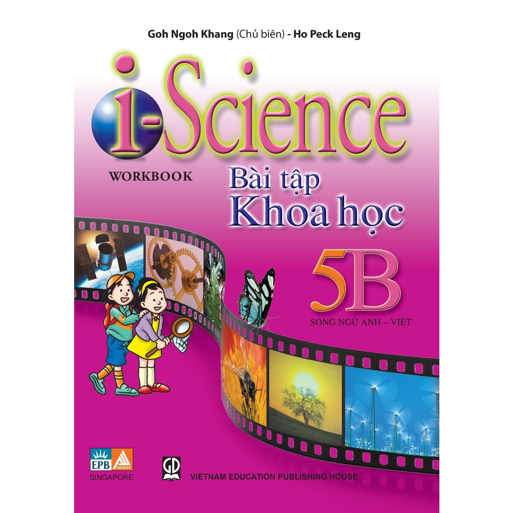 Sách - Bộ sách Khoa Học song ngữ I Science lớp 5