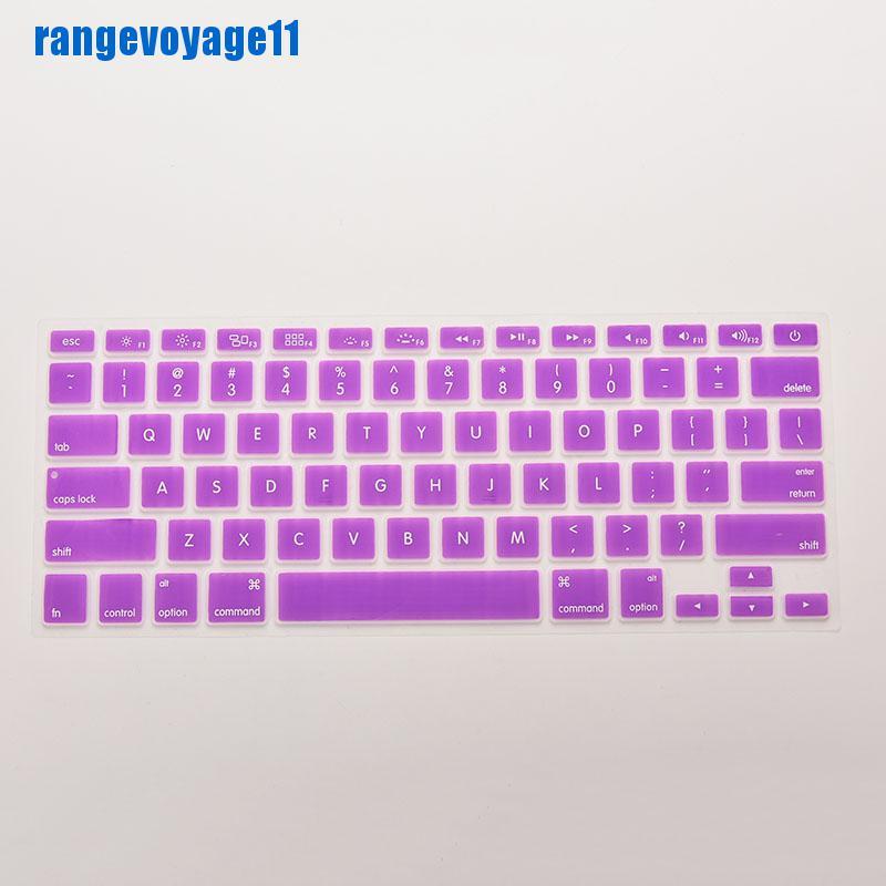 Miếng Dán Bảo Vệ Bàn Phím Bằng Silicone Cho Macbook Air Pro 13 &quot;15&quot; 17
