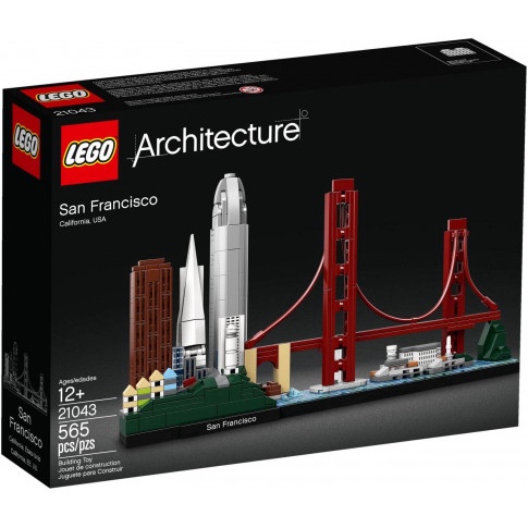 Đồ chơi cho bé đồ chơi trẻ em xếp hình lego robot mô hình lắp ráp mô hình lego architecture21043 thành phố san francisco