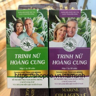 Trinh Nữ Hoàng Cung Hỗ trợ điều trị u xơ tử cung, u nang buồng trứng, u xơ tuyến tiền liệt lọ 50 viên