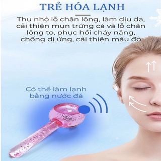 COMBO 2 QUẢ CẦU LẠNH MASSAGE MẶT