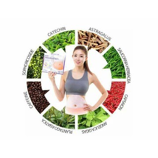 Hộp miếng dán tan mỡ bụng wonder patch (5 miếng)