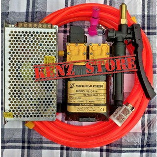 Máy rửa xe bơm đôi Sinleader, máy xịt rửa máy lạnh, điều hoà, xịt rửa đa năng Sinleader