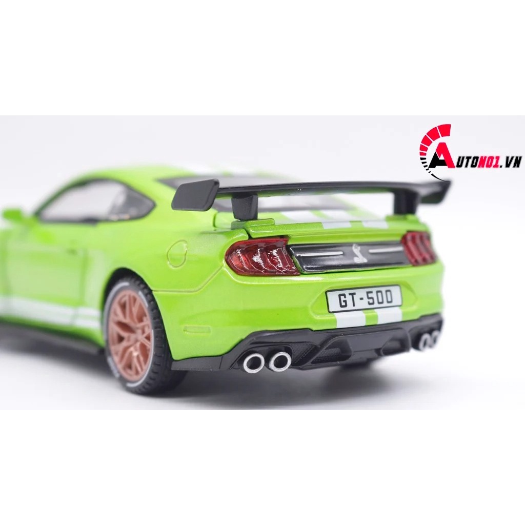 MÔ HÌNH XE FORD MUSTANG SHELBY GT500 GREEN 1:32 ALLOY 7685