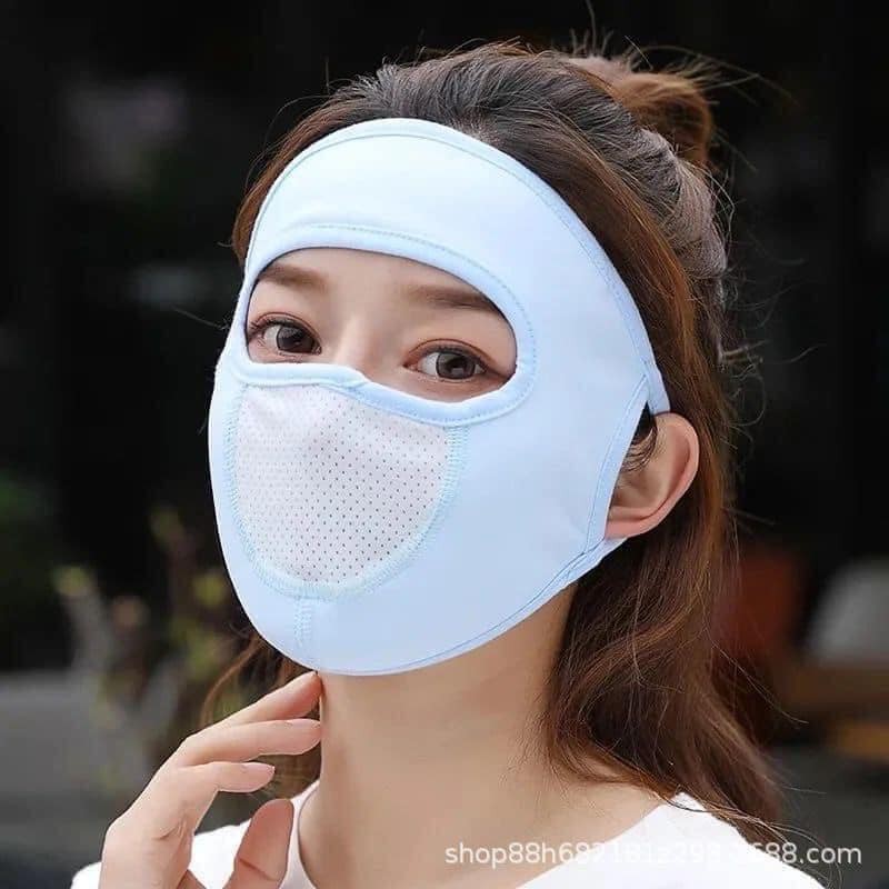 Khẩu trang bịt mặt chống nắng có lưới thông hơi thoáng khí không bí hơi cho mùa hè-giadungxinhshop | BigBuy360 - bigbuy360.vn