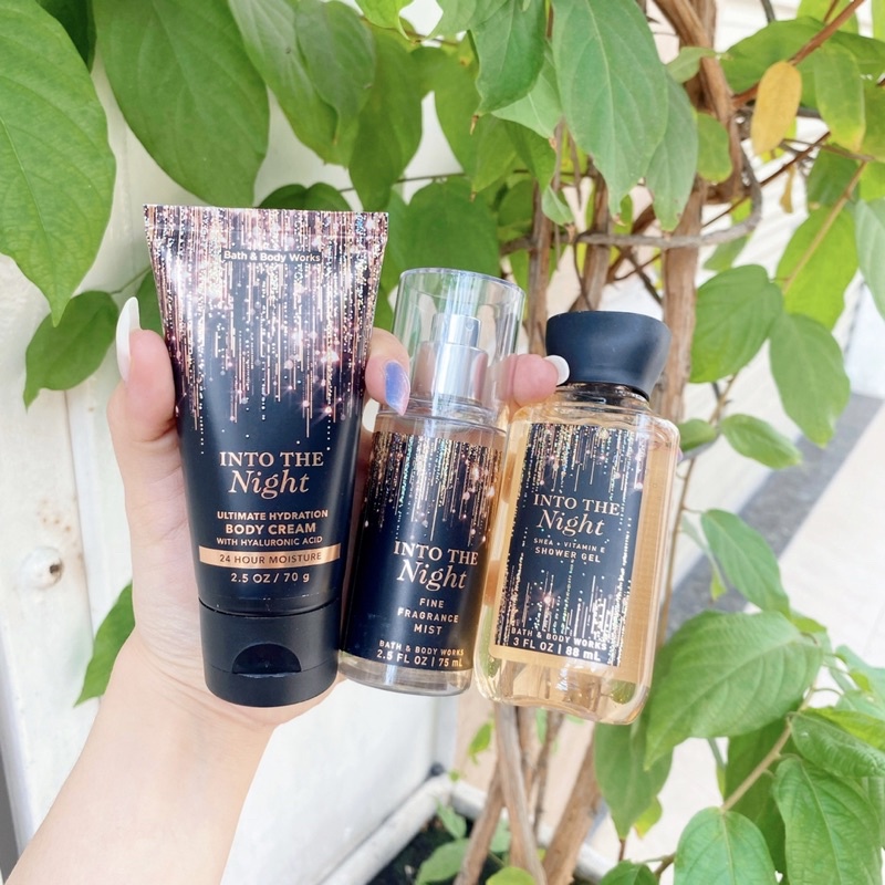 Tắm/ Dưỡng/ Xịt thơm cơ thể Bath and Body Works mùi Into The Night