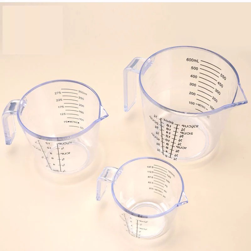 CA, LY ĐONG CHIA VẠCH ĐỊNH LƯỢNG 150ML VÀ 300ML