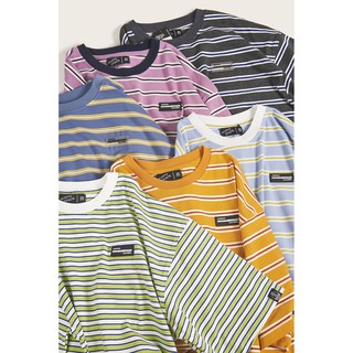 Áo Basic Tee (ver. sọc) (6 màu)