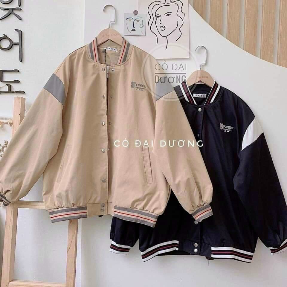 [Tặng Quà] Áo Khoác Dù Nam Nữ Unisex - Áo Khoác Jacket Bombers FOREST Siêu Hot - SOUDEIN9 | BigBuy360 - bigbuy360.vn