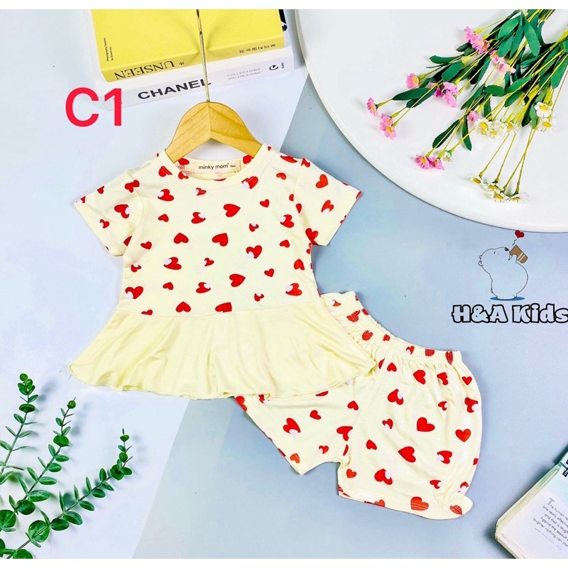 Bộ Áo váy siêu xinh cho bé gái sz 7-17 kg