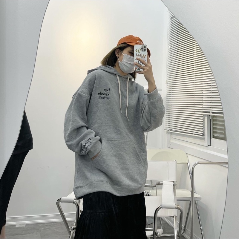 [HD6] KIM - Áo nỉ mũ “UR HUDI” - UR HUDI Hoodie