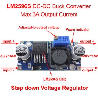 Mạch hạ áp, mạch buck LM2596s
