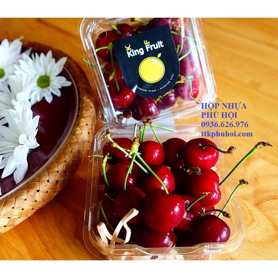 100 hộp nhựa đựng trái cây 250g- 300g P250A | BigBuy360 - bigbuy360.vn