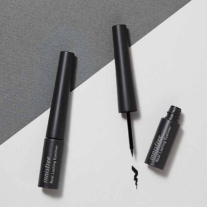 Bút kẻ mắt nước lâu trôi innisfree Real Lasting Eyeliner 4G