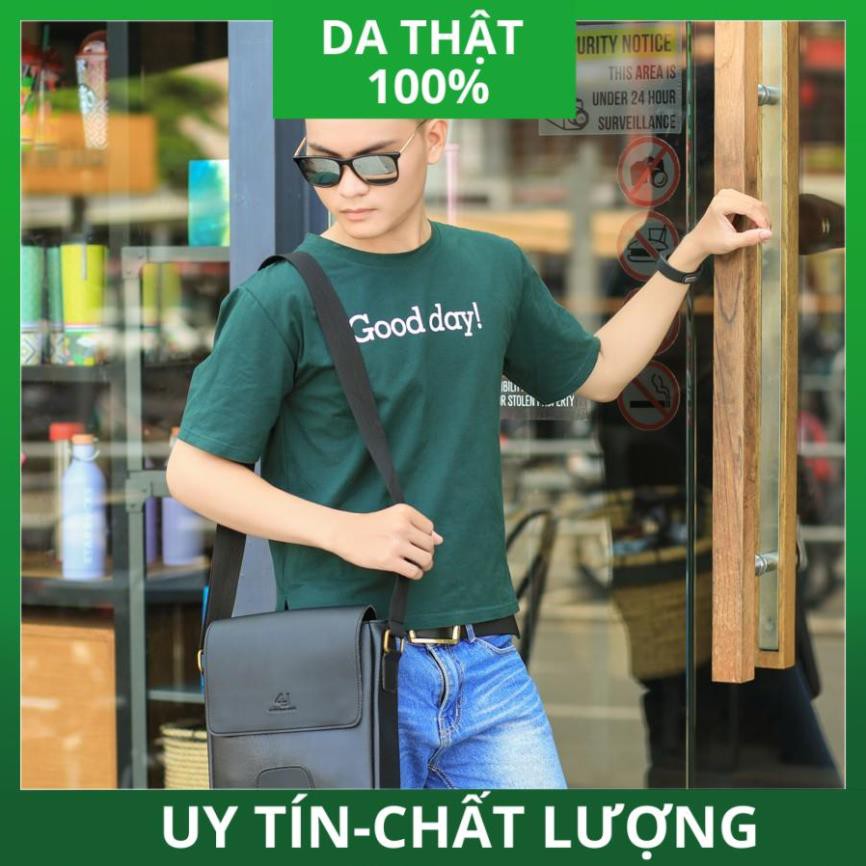 [ HÀNG CAO CẤP ] Túi Đeo Chéo Nam MCK Thời Tang D267 (đen -nâu) | BigBuy360 - bigbuy360.vn