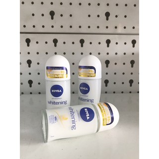 Lăn khử mùi Nivea trắng mịn tự nhiên Whitening 50ml